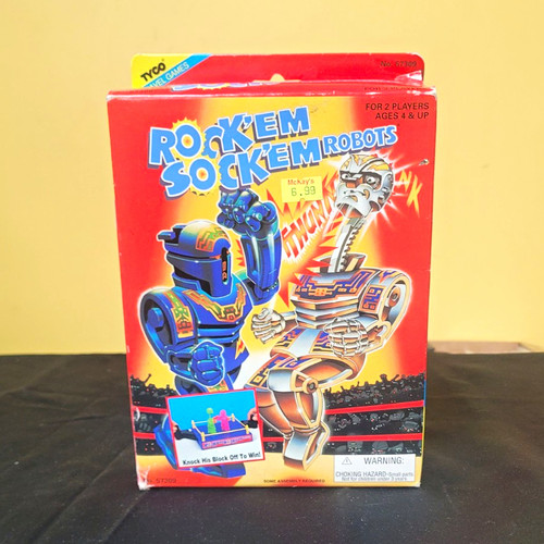 Tyco rock sock - 'em, robots