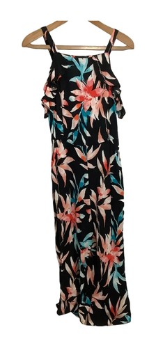 Black floral jumpsuit uk - f&f,