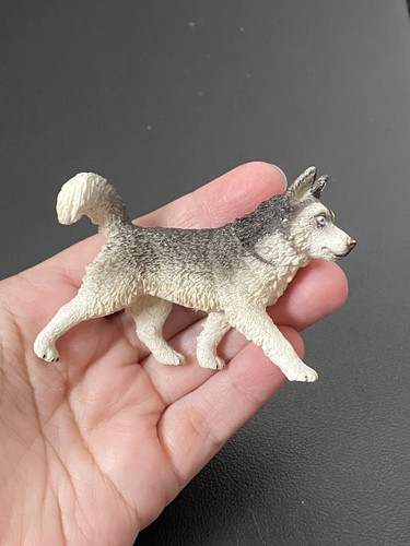 Schleich husky figure grey - husky,