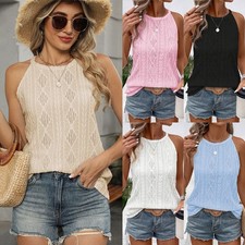 UK Women's Holiday Vest Tops
