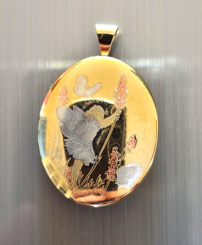 Vintage 14k gold filled fairy - 14k,