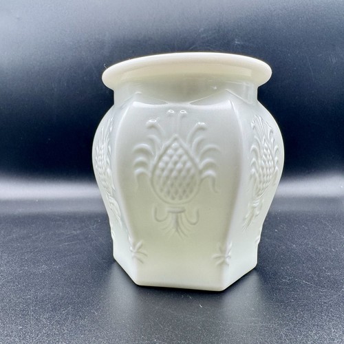 Vintage avon milk glass vase - avon,