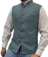 Mens Tweed Waistcoat