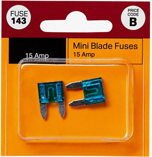 Mini blade fuses 15 amp - mini, –
