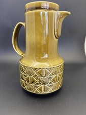 Vintage Beswick Olive Green 'Zorba' Water Jug/coffee pot small