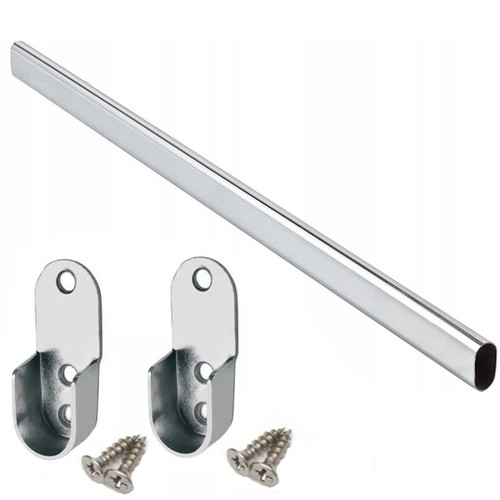 Wardrobe hanging rail kit pole - wardrobe,