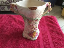 English Art Deco Arthur Wood Vase Garden Wall C 1928. Perfect Condition