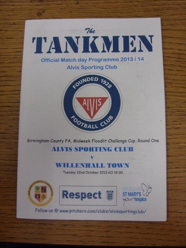 2013 alvis sporting club - 22/10/2013,