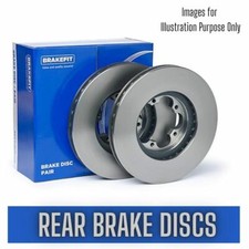 Rear Brake Discs Set FOR