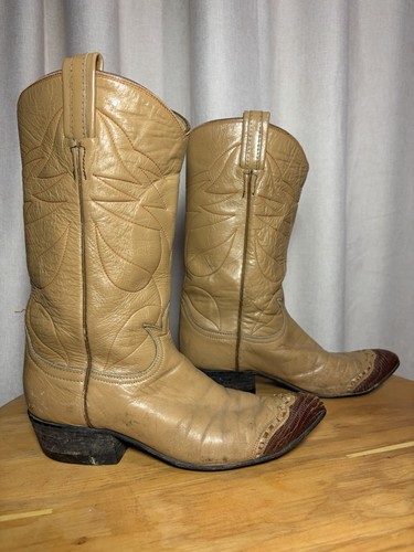 Tony lama tan leather - lama,