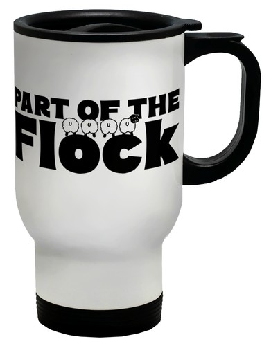 Funny sheep part the flock - sheep, of