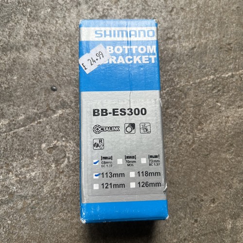 Shimano bottom bracket - bracket, es300