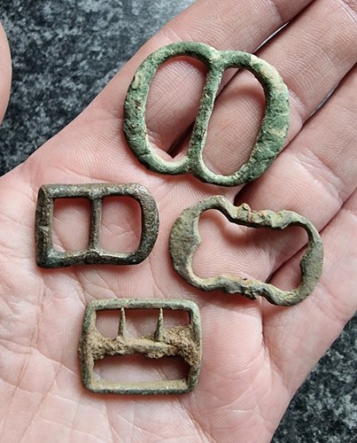 Metal detecting finds buckles - detecting,