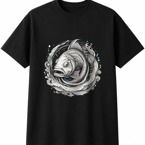 Graphic ghost carp water - in,