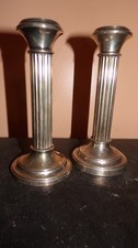 Silver candlesticks 363 - candlesticks,