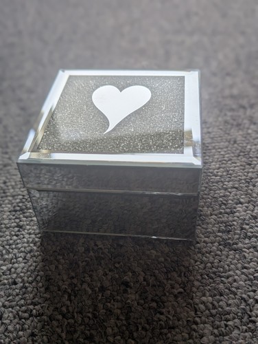 Mirrored glass jewellery - glass,
