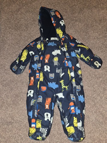 Snowsuit with mittens - snowsuit,