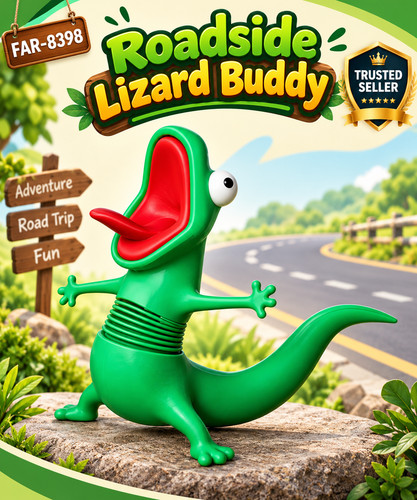 Roadside lizard buddy car - lizard, –