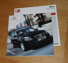 Kia Rio Brochure 2010 with Specifications - 1 2 Domino Graphite - 1.4 1.5 CRDI