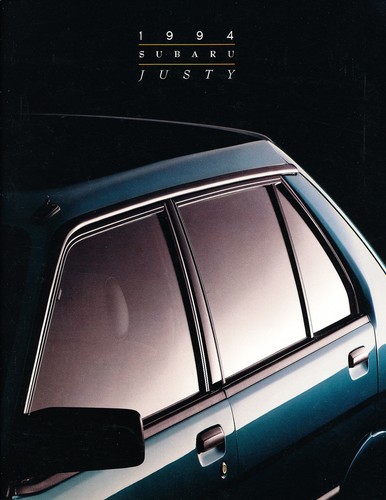 1994 subaru justy original - justy,