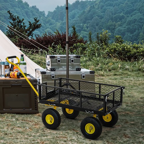 Garden carts steel trolley - carts,