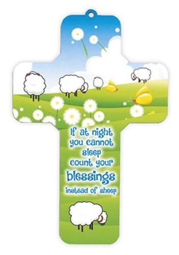Count your blessings wooden - ,