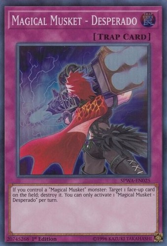 Magical musket desperado - musket,
