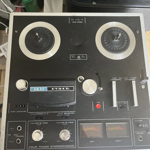 Rare akai 1721l stereo reel - rare,