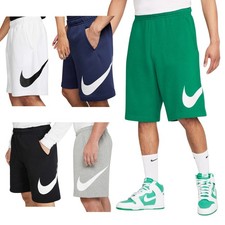 Nike Mens Shorts Summer Sportswear Club Graphics Relaxed Fit Comfort Half Pants