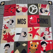 Moschino Square Silk Scarf