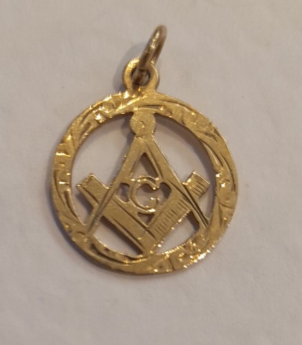 Vintage 9ct gold masonic - vintage,