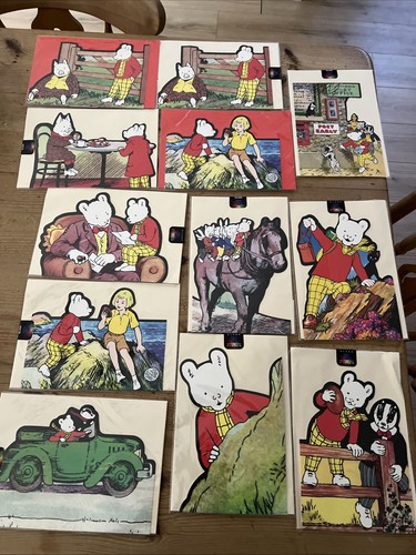 Vintage rupert the - x,