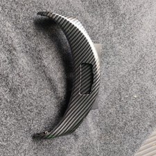 Center Console Armrest Release Button Cover Carbon Fiber for Mercedes Benz^W205