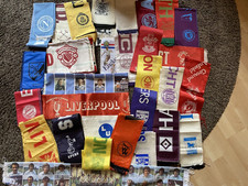 1980's Vintage Football Silk Scarves: *Choose from list*