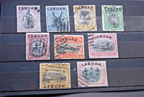 Labuan stamps 1894 - labuan, stamps.