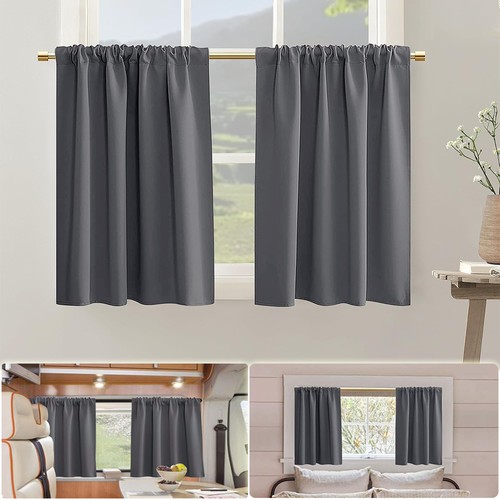 Short curtains half window - curtains,