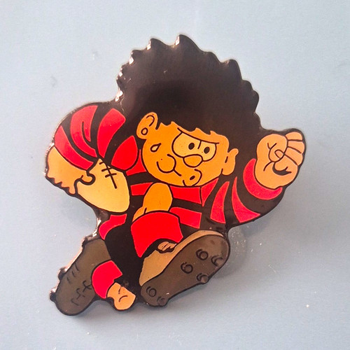 Dennis the menace enamel - dennis,