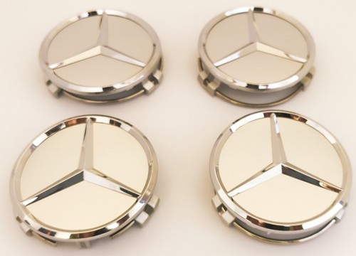 75mm matt silver - silver, chrome