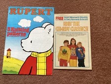 RUPERT BEAR INTARSIA Original
