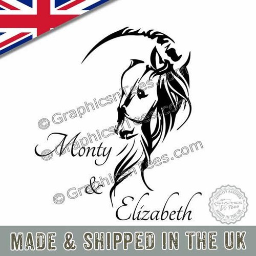 Personalised horse head - personalised,