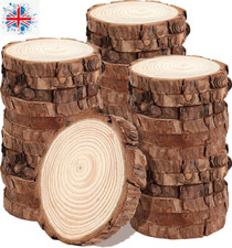 90/120pc Round Log Slices