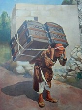 porter with shipping cabin