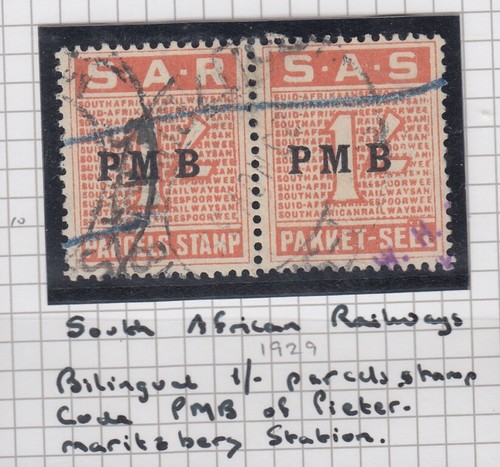 South africa railways - africa, 1/-
