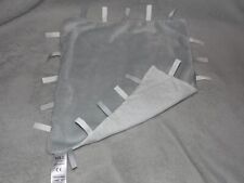 Marks and Spencer grey comforter soft toy 09693043 M&S spotty square blankie