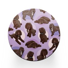 1 x Round Chocolate Cockapoo