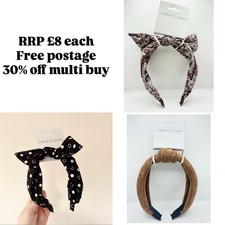 20 x Wholesale Job Lot Womens Hair Accessories Ribbon & Asher RRP £8/Unit Shop