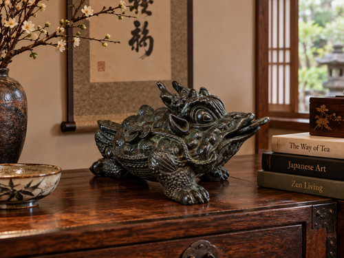 Bronze oriental jin chan three - oriental,