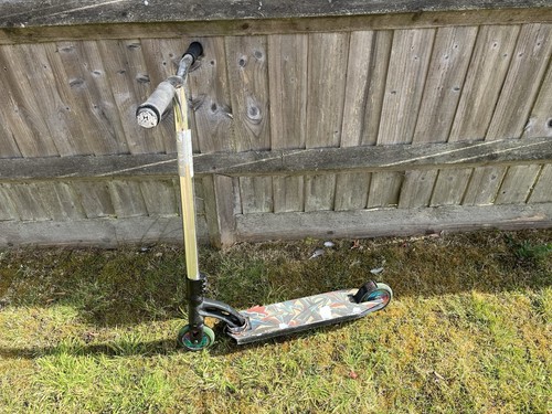 Black gold push scooter - black, &