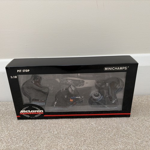 Mclaren minichamps pit - mclaren, 1:18