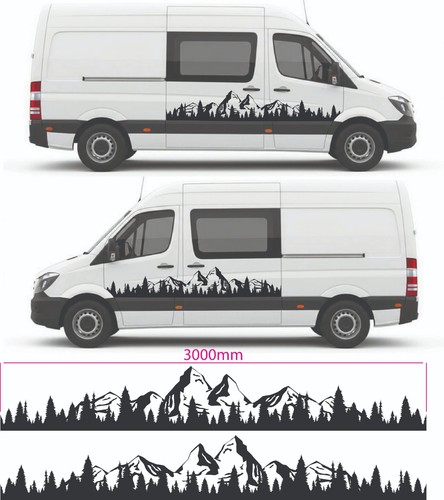 Campervan vinyl decal - d3,